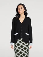 Lilo Colourblock Wool Cardigan