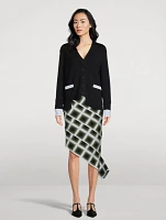 Lilo Colourblock Wool Cardigan