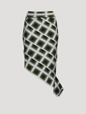 Ellie Asymmetric Midi Skirt