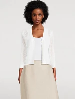 Pointelle Cardigan