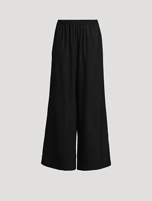 Wide-Leg Trousers