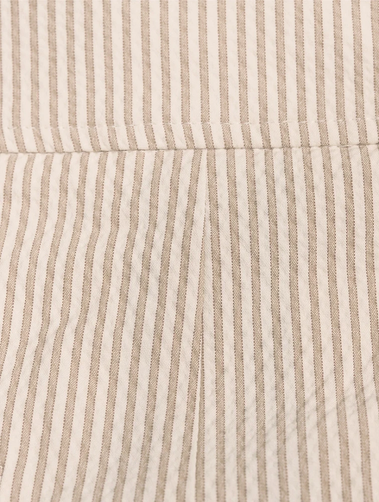 Haina Stretch Cotton Shorts