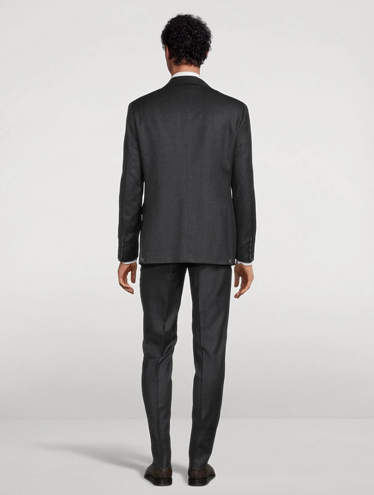 Kei Wool Two-Piece Suit