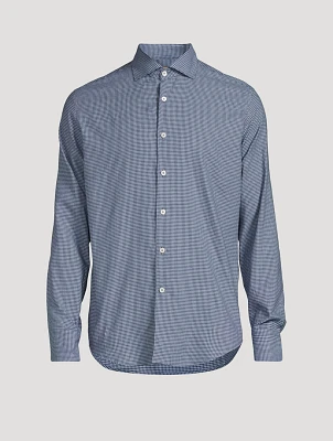 Check Cotton Dress Shirt