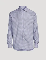Check Cotton Dress Shirt