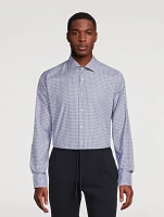 Check Cotton Dress Shirt