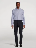 Check Cotton Dress Shirt
