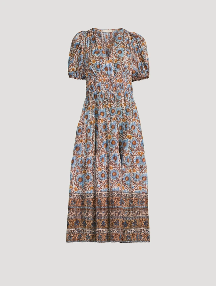 Ilana Midi Dress Floral Print