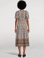 Ilana Midi Dress Floral Print