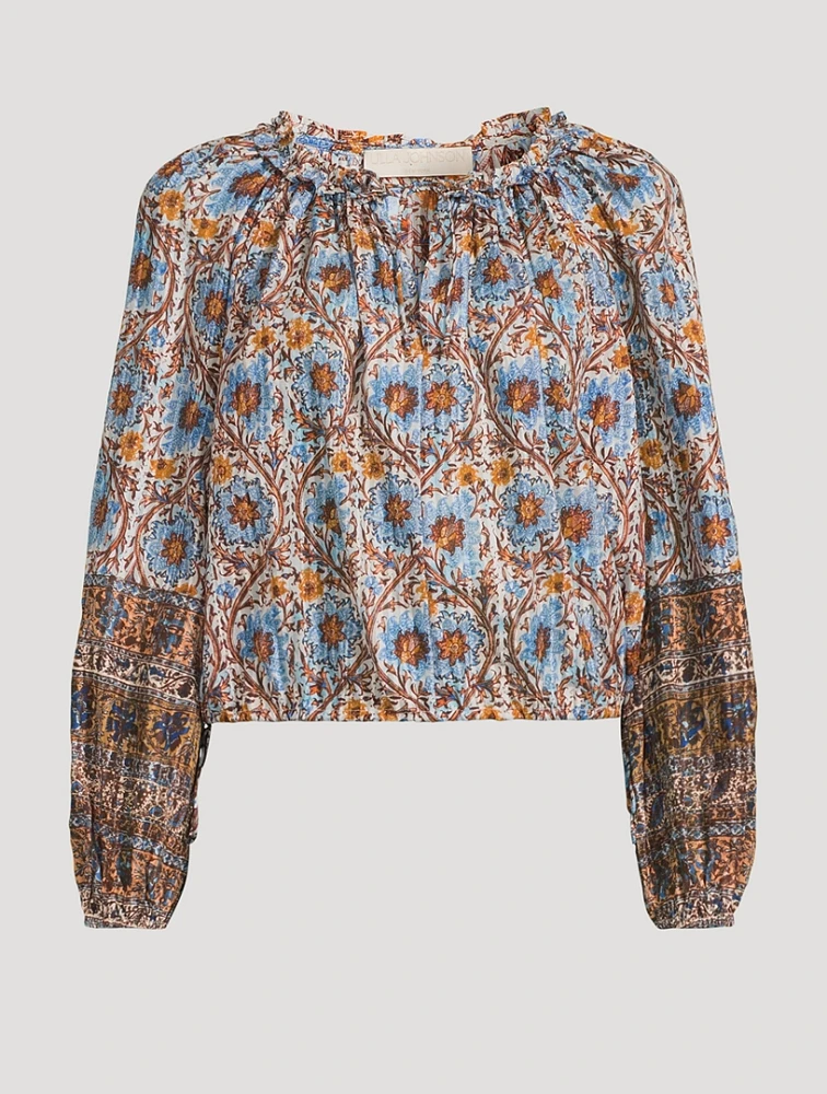 Silva Blouse Floral Print