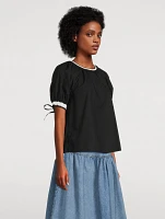 Amara Embroidered Top