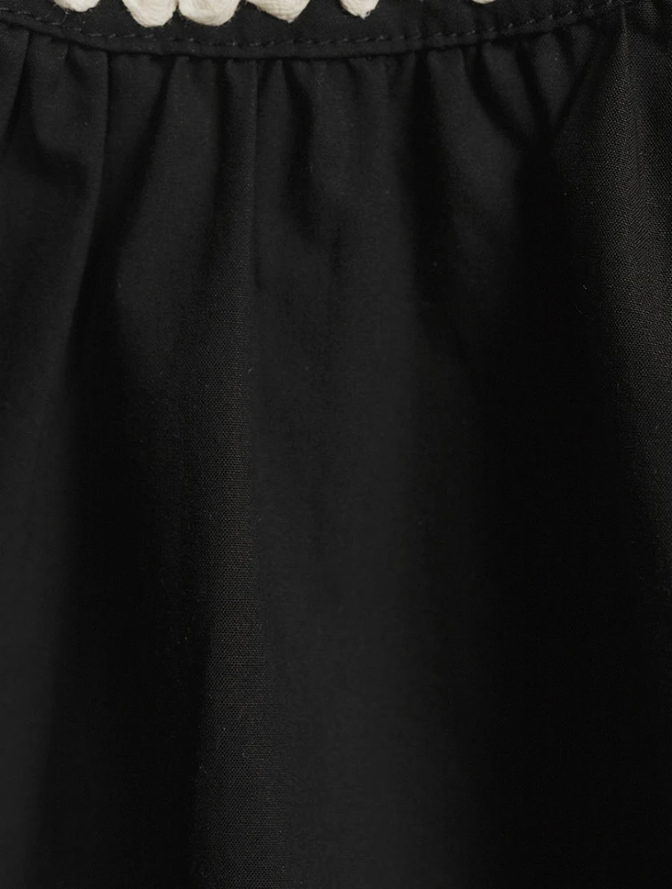 Amara Embroidered Top