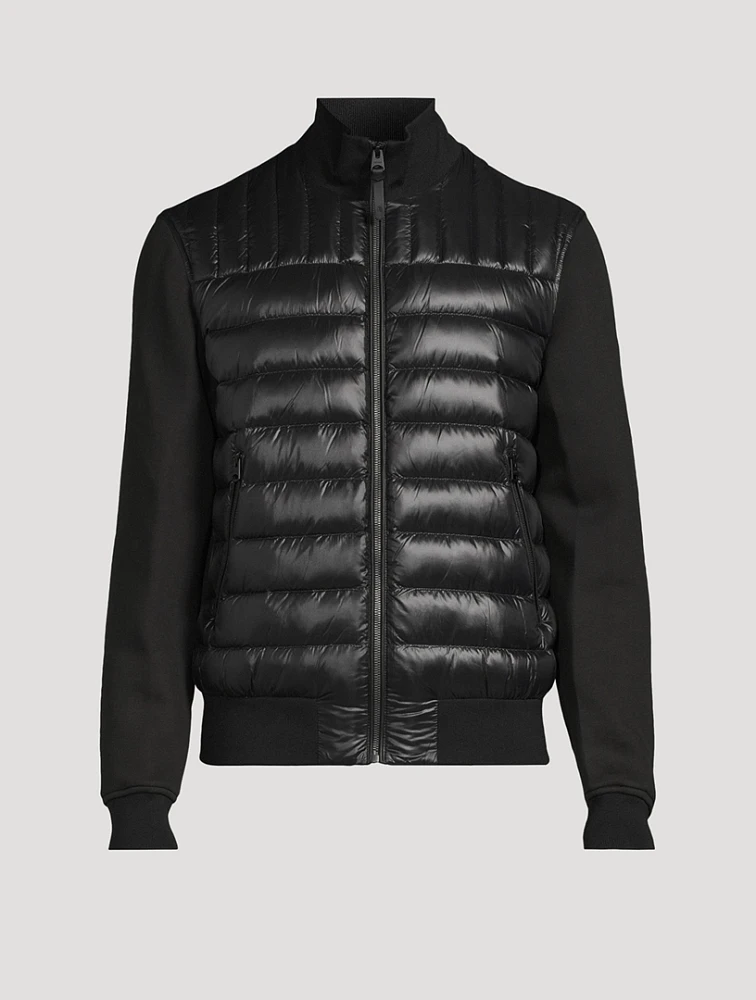COLLIN-R Nano Down Bomber Jacket