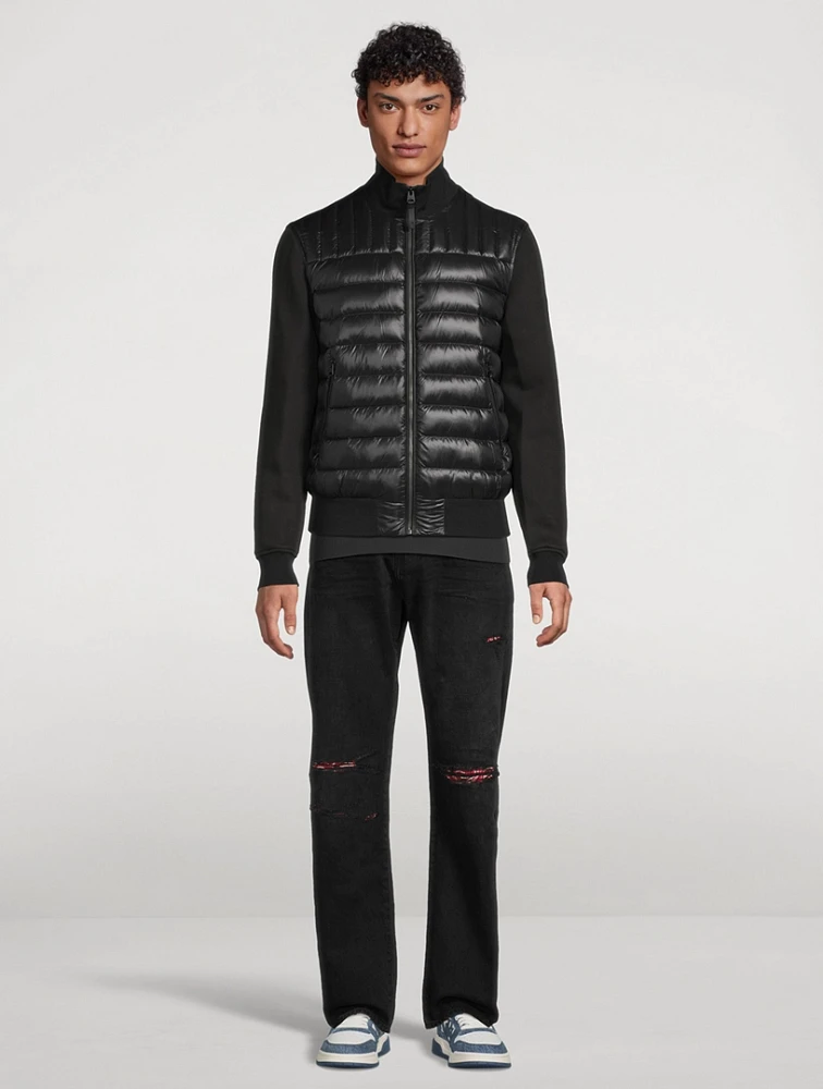 COLLIN-R Nano Down Bomber Jacket