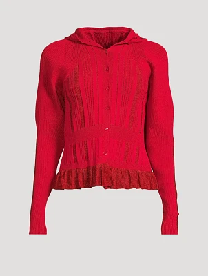 Tinsel Knit Hoodie