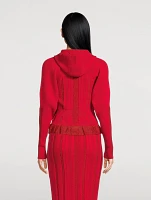 Tinsel Knit Hoodie