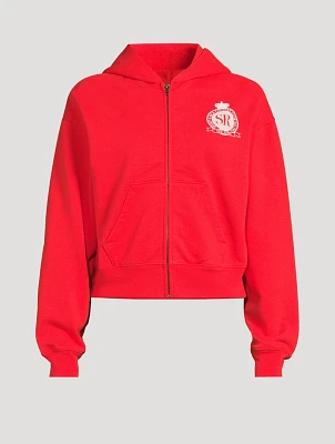Royal Club Zip-Front Hoodie