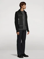 Jonathan Mixed-Media Jacket