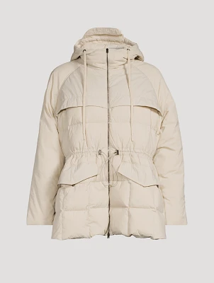 Tech Nylon Down Jacket