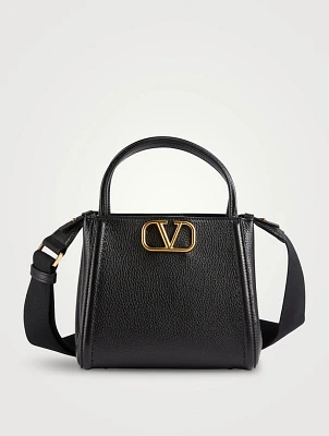 Small Alltime Leather Top Handle Bag