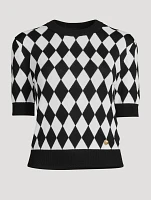 Diamond Jacquard Sweater