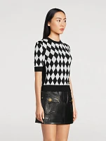 Diamond Jacquard Sweater
