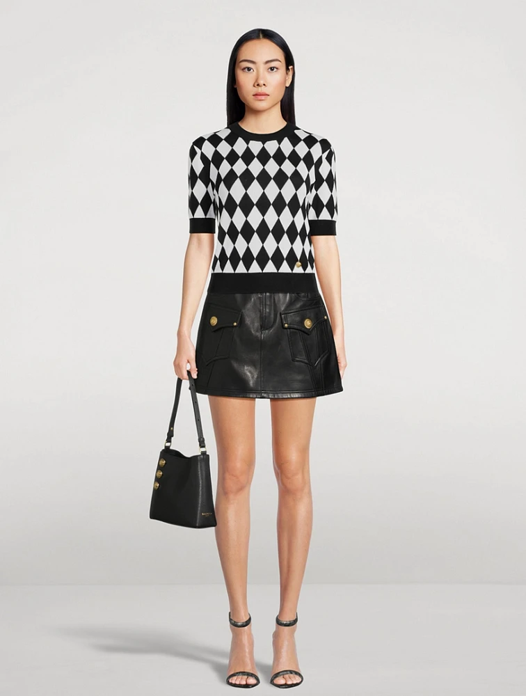 Diamond Jacquard Sweater