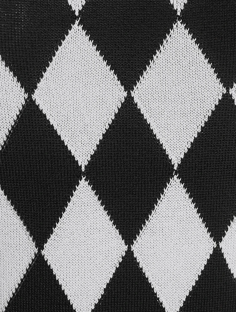 Diamond Jacquard Sweater