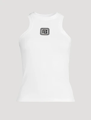 PB Embroidered Tank Top