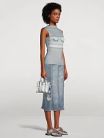 The Mini Metallic Leather Tote Bag