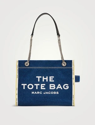 The Medium Denim Tote Bag