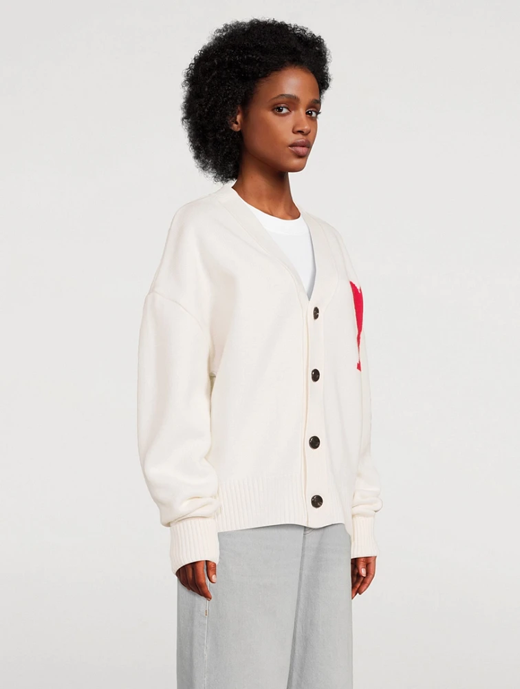 Ami De Cœur Wool Cardigan