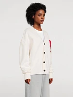 Ami De Cœur Wool Cardigan