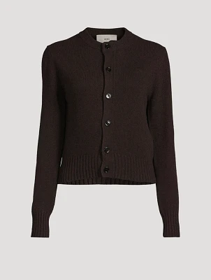 Ami de Cœur Cashmere Wool Cardigan