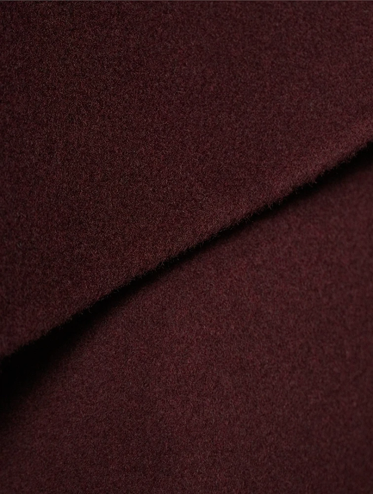 Mai Belted Wool Wrap Coat