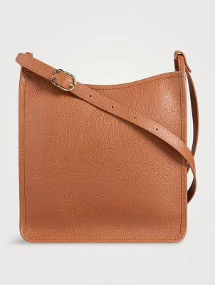 Medium Le Foulonné Leather Crossbody Bag