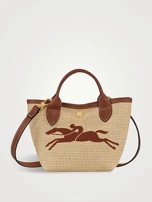 Small Le Pliage Panier Basket Bag