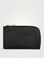 Le Foulonné Leather Zipped Card Case