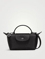 XS Le Pliage Xtra Leather Crossbody Pouch