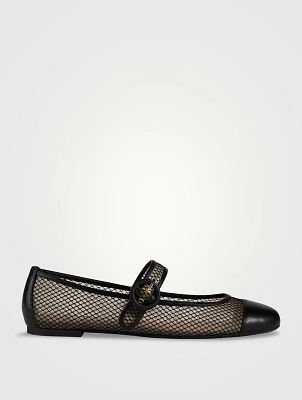 Solstice Mesh Ballet Flats