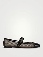 Solstice Mesh Ballet Flats