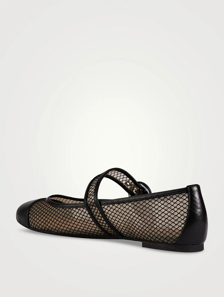 Solstice Mesh Ballet Flats