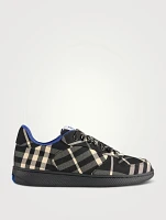 Terrace Canvas Sneakers Check Print