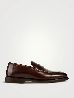 Leather Penny Loafers