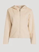 Cropped Hooded Jacket