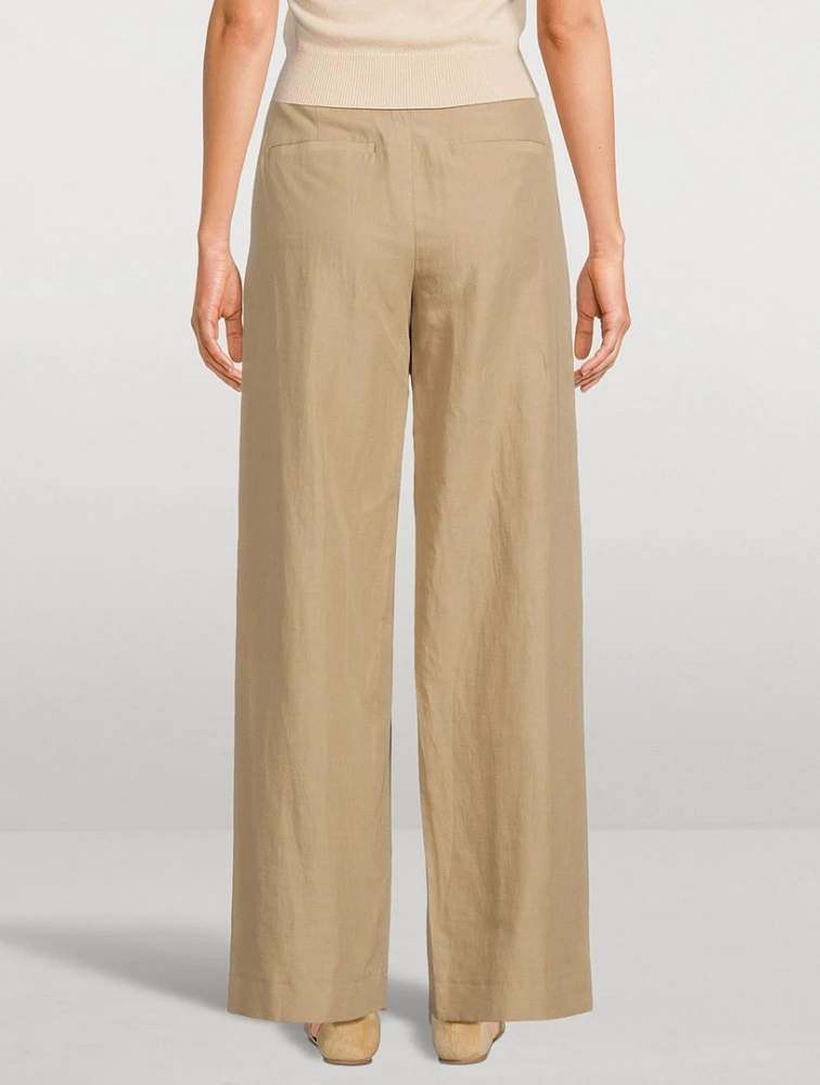 Wide-Leg Trousers