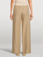 Wide-Leg Trousers