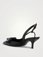 Tully Leather Slingback Pumps