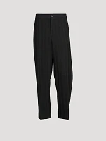 Zig Zag Tapered Trousers