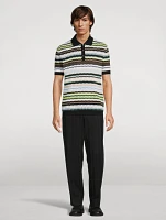Zig Zag Tapered Trousers